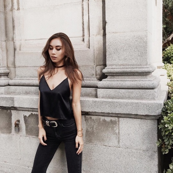 AREYOUAMI ZILLAH SILK CAMISOLE - Picture 10 of 10